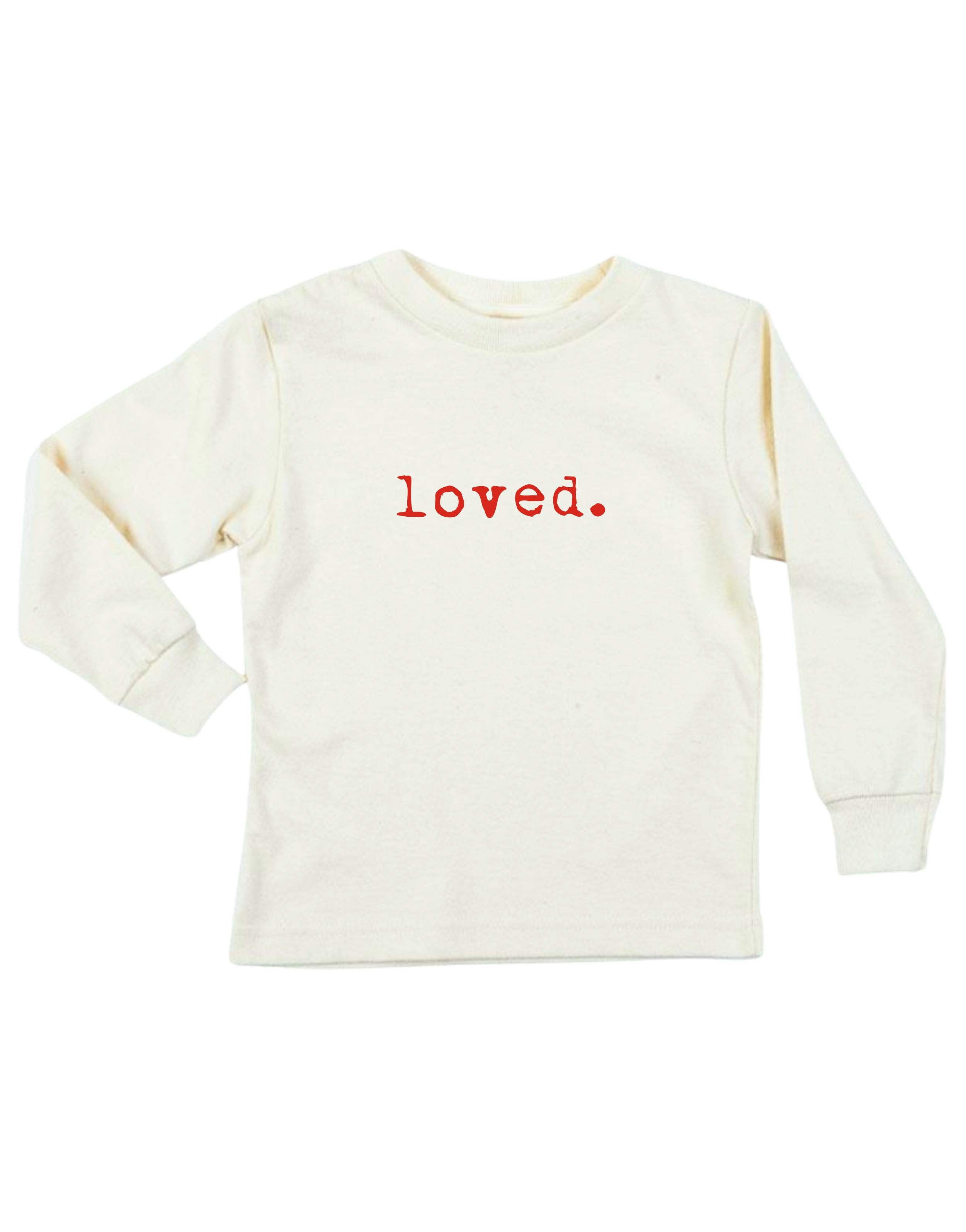 Loved Organic Kids T-Shirt Long Sleeve