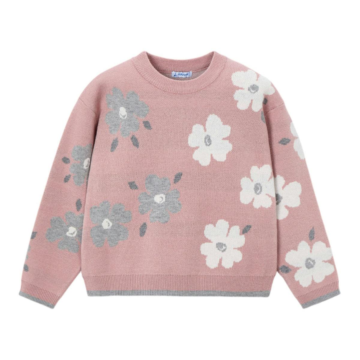 Girl Jacquard Sweater