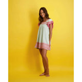 Women's Mini Sandrine Dress, Sea Mist