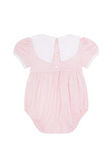Pink Gingham Baby Bubble