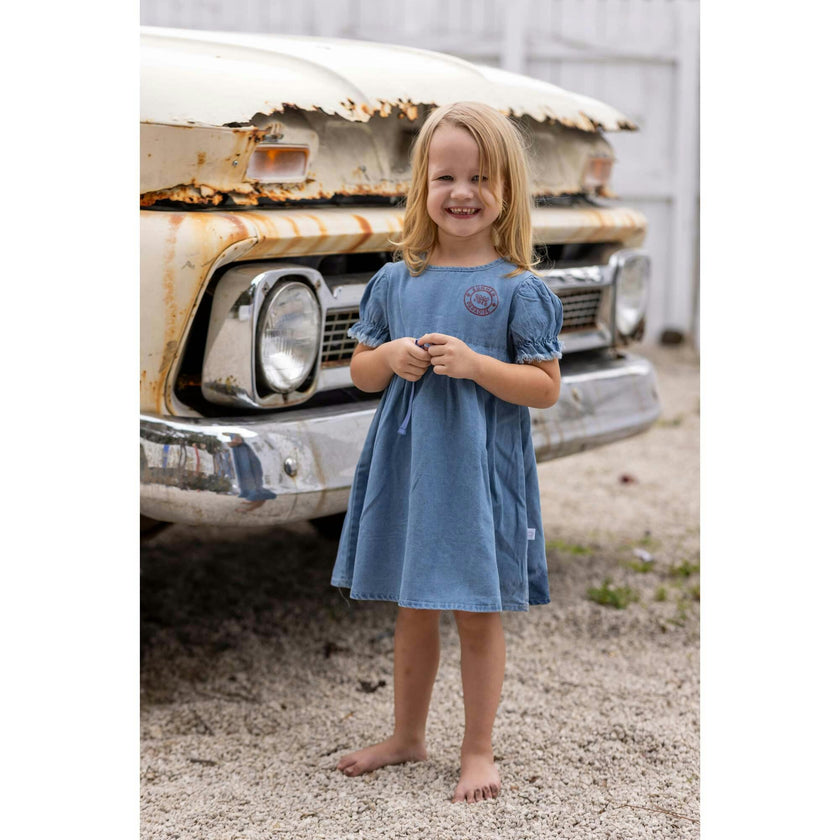 Denim Dress, Blue