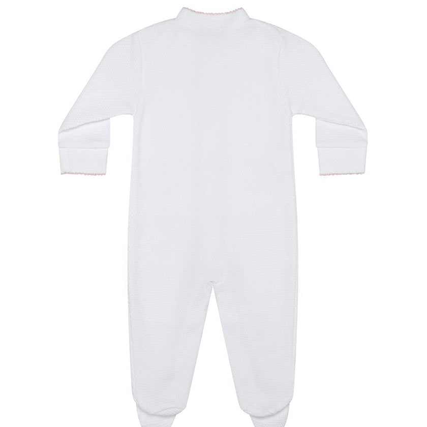 White Bubble Baby Footie