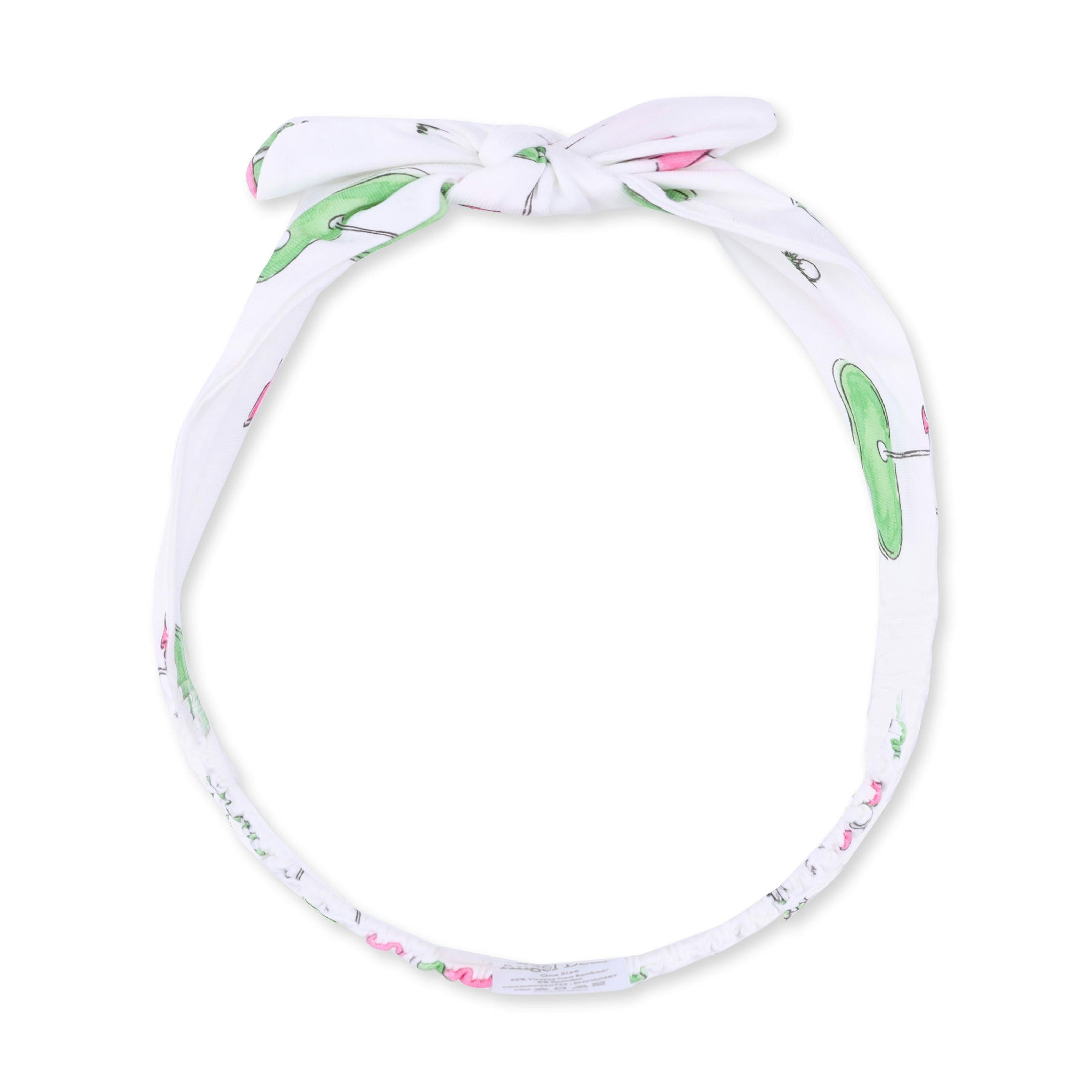 Golf Carts Pink - Knot Headband