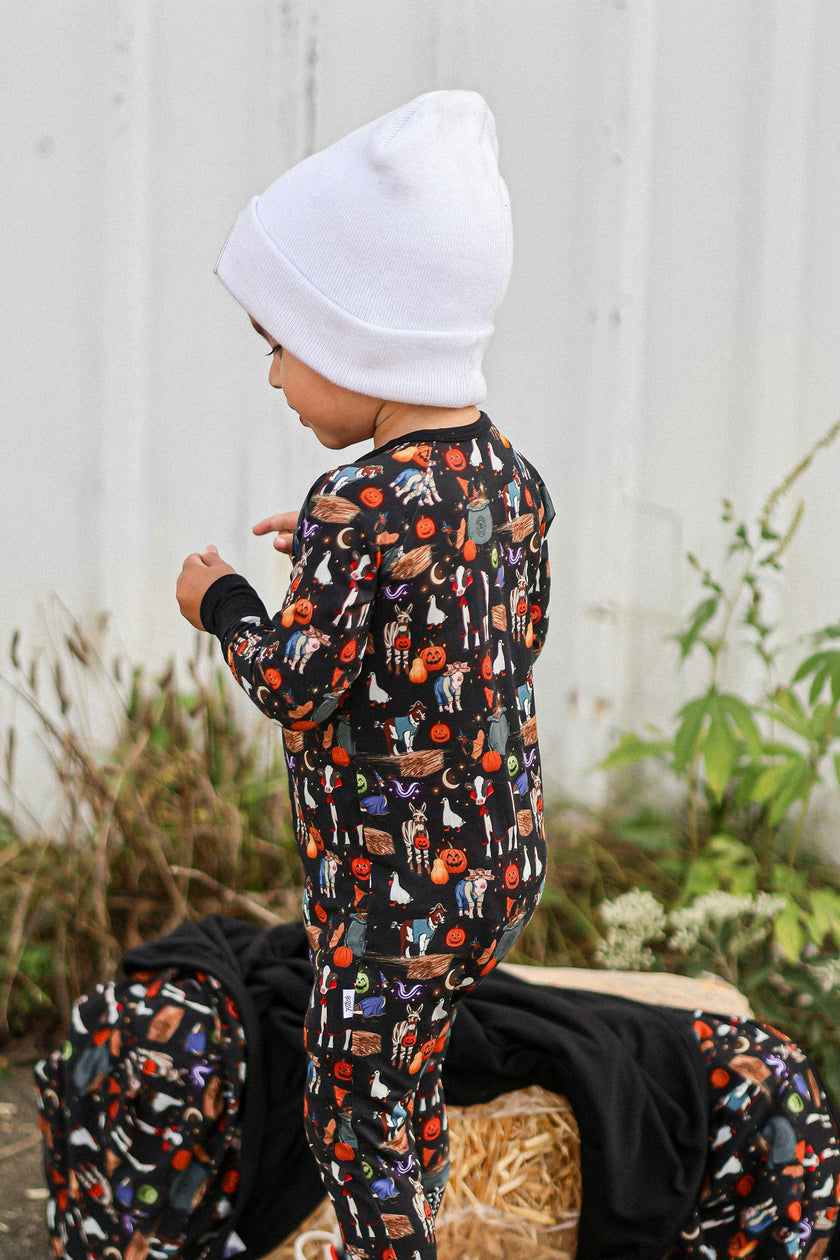 Halloween Farm One Piece Sleeper Snoozer