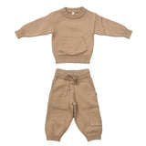 Boys Knit Set in Beige
