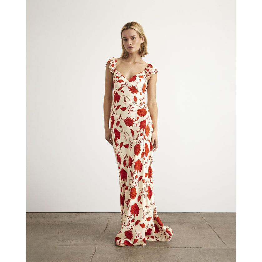 Carrie Dress, Florals
