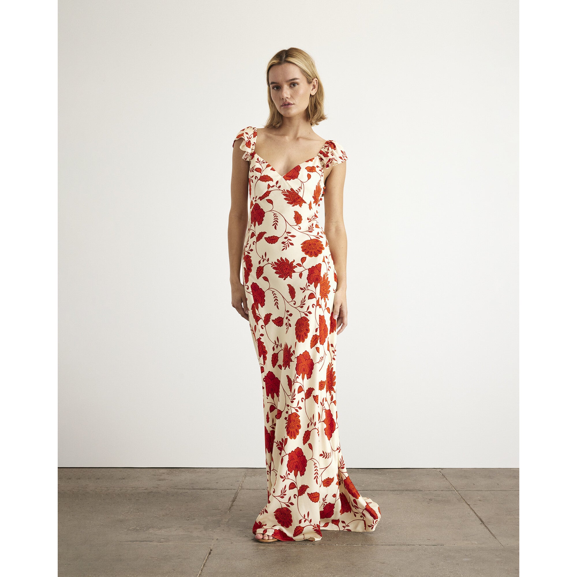 Carrie Dress, Florals