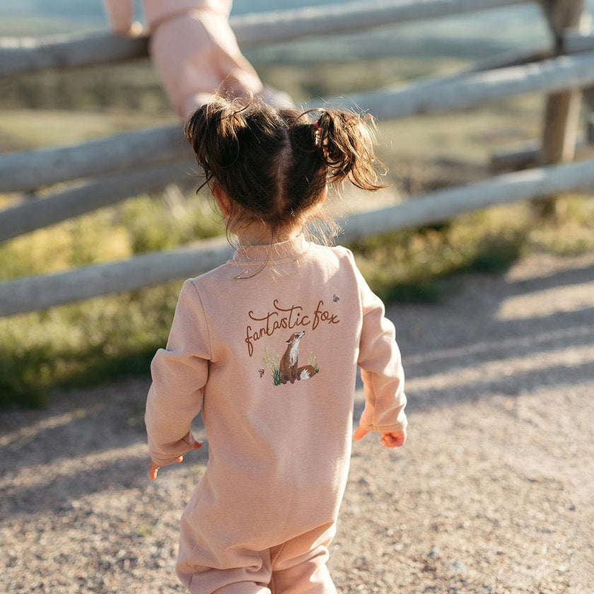 Dusty Rose Sweater Jumpsuit