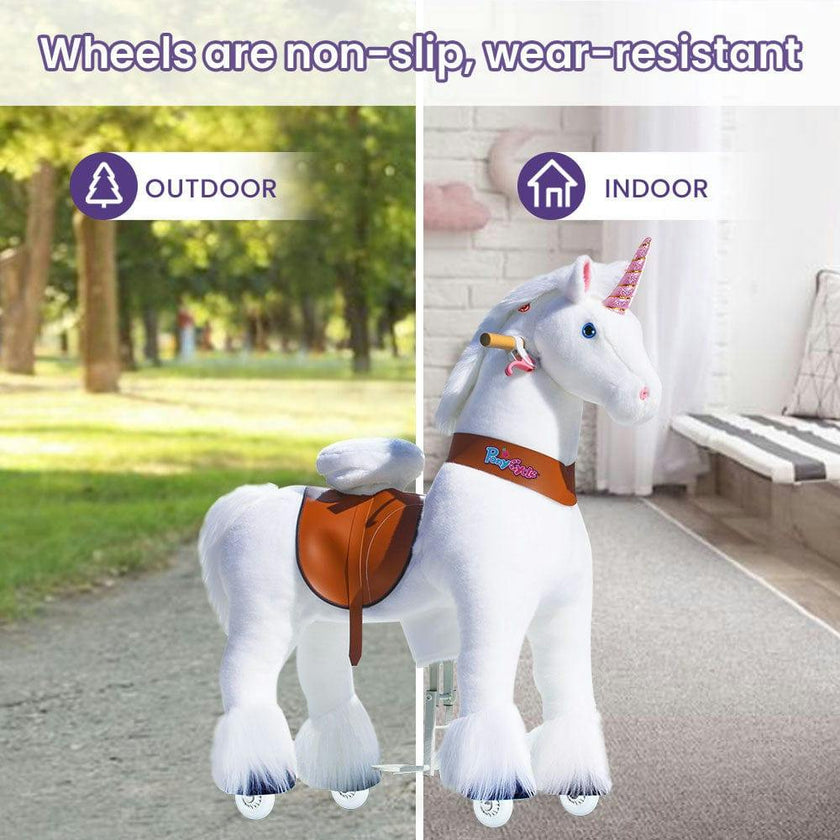 Model U® Unicorn Ride-On Toy Age 7+ – White