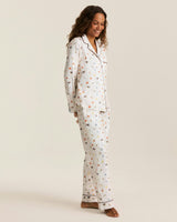 Women's Twill Pajama Set in Thanksgiving Traditions