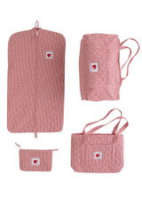 Quilted Luggage - Hearts