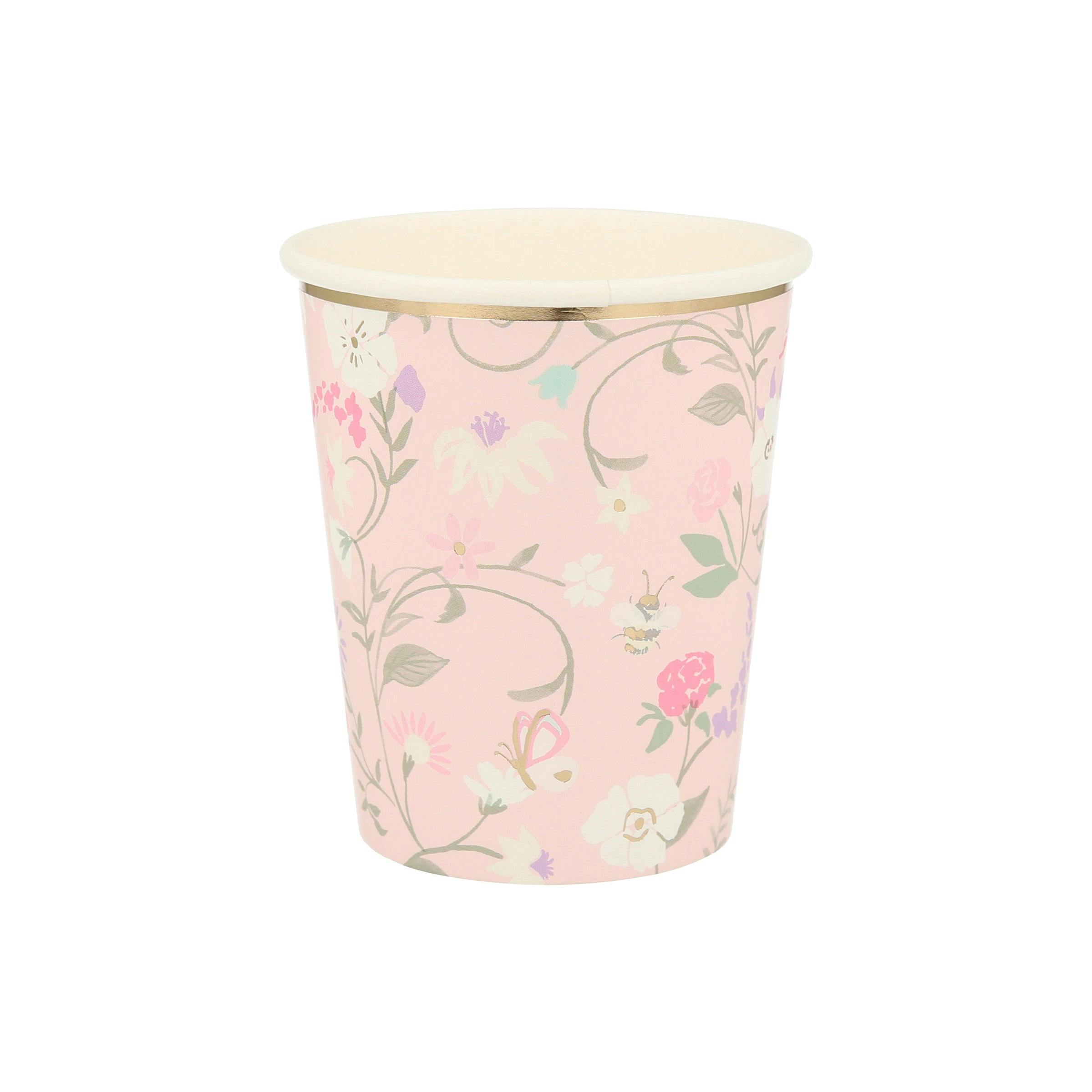 Meri Meri x Ladurée Paris Floral Cups