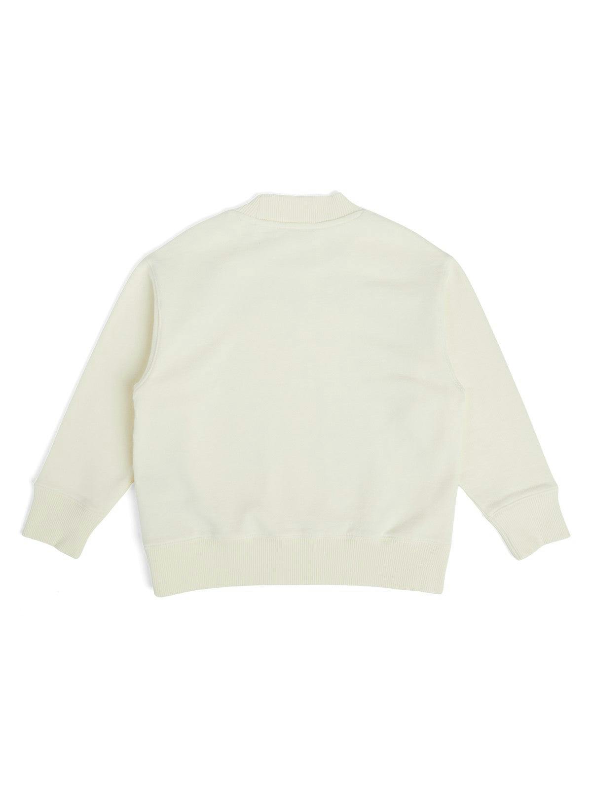 Ivory Logo-Print Sweatshirt