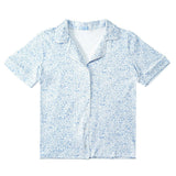 Seaside Women’s Button Front Short Pajama Set