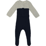 Cutie Color-Block Long Sleeve Footie