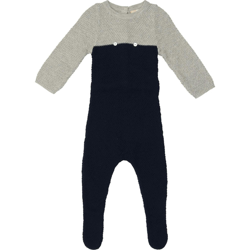 Cutie Color-Block Long Sleeve Footie