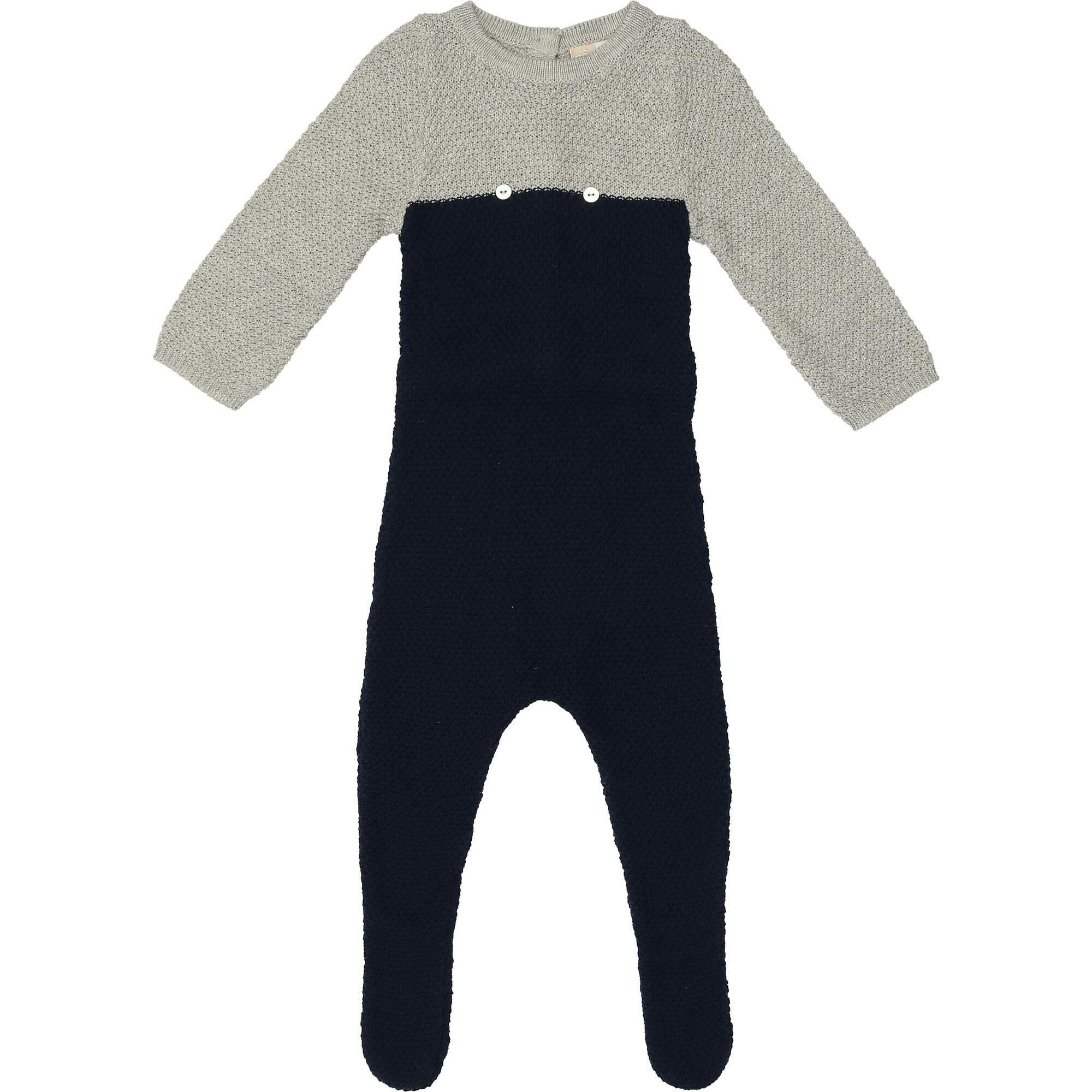 Cutie Color-Block Long Sleeve Footie