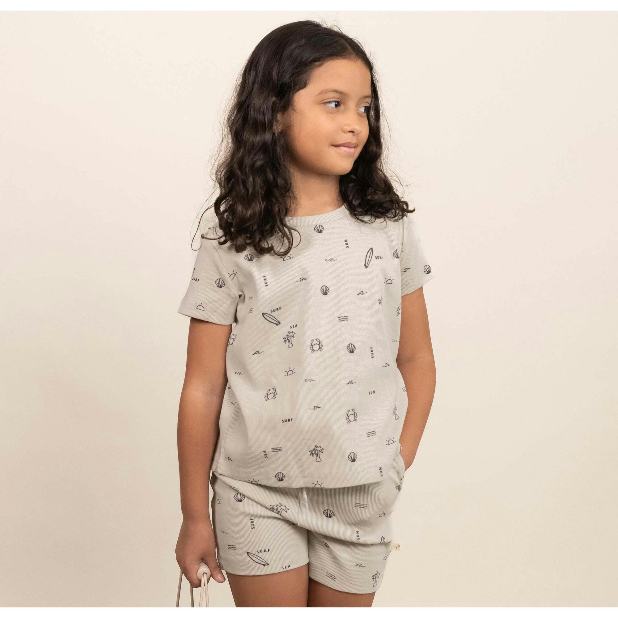 Organic Tee & Shorts Set