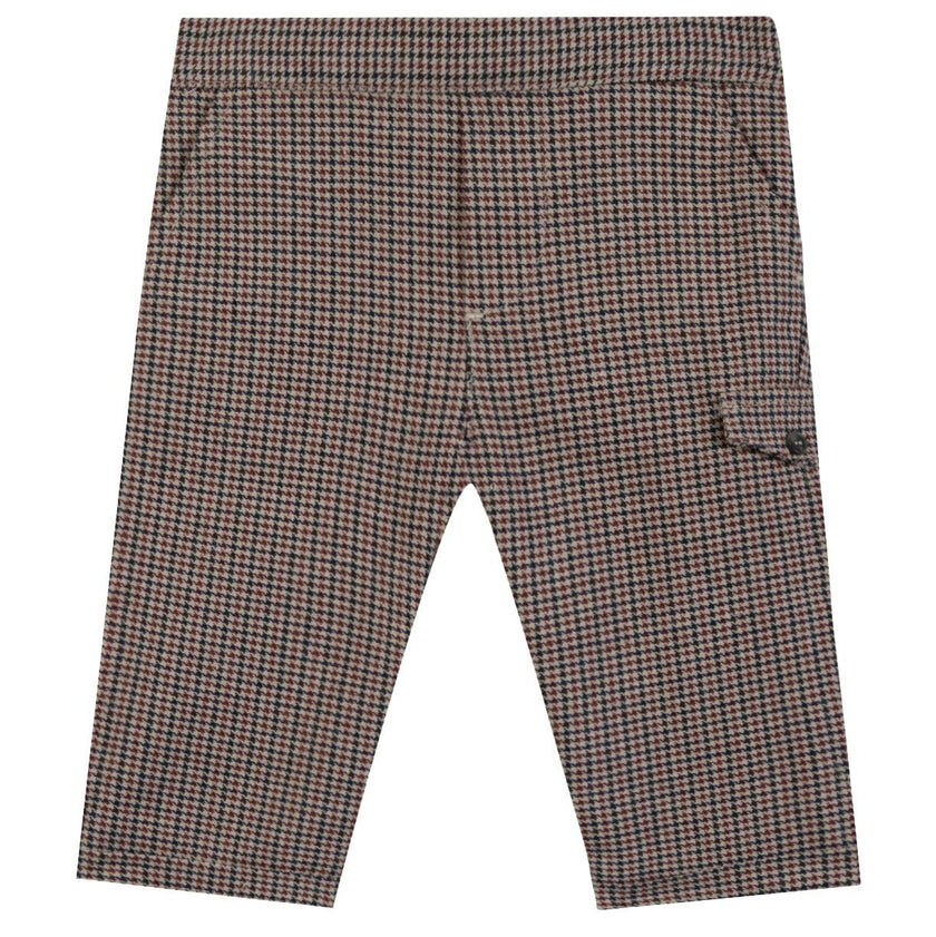 TARTINE ET CHOCOLAT Checked Baby Trousers - Sable
