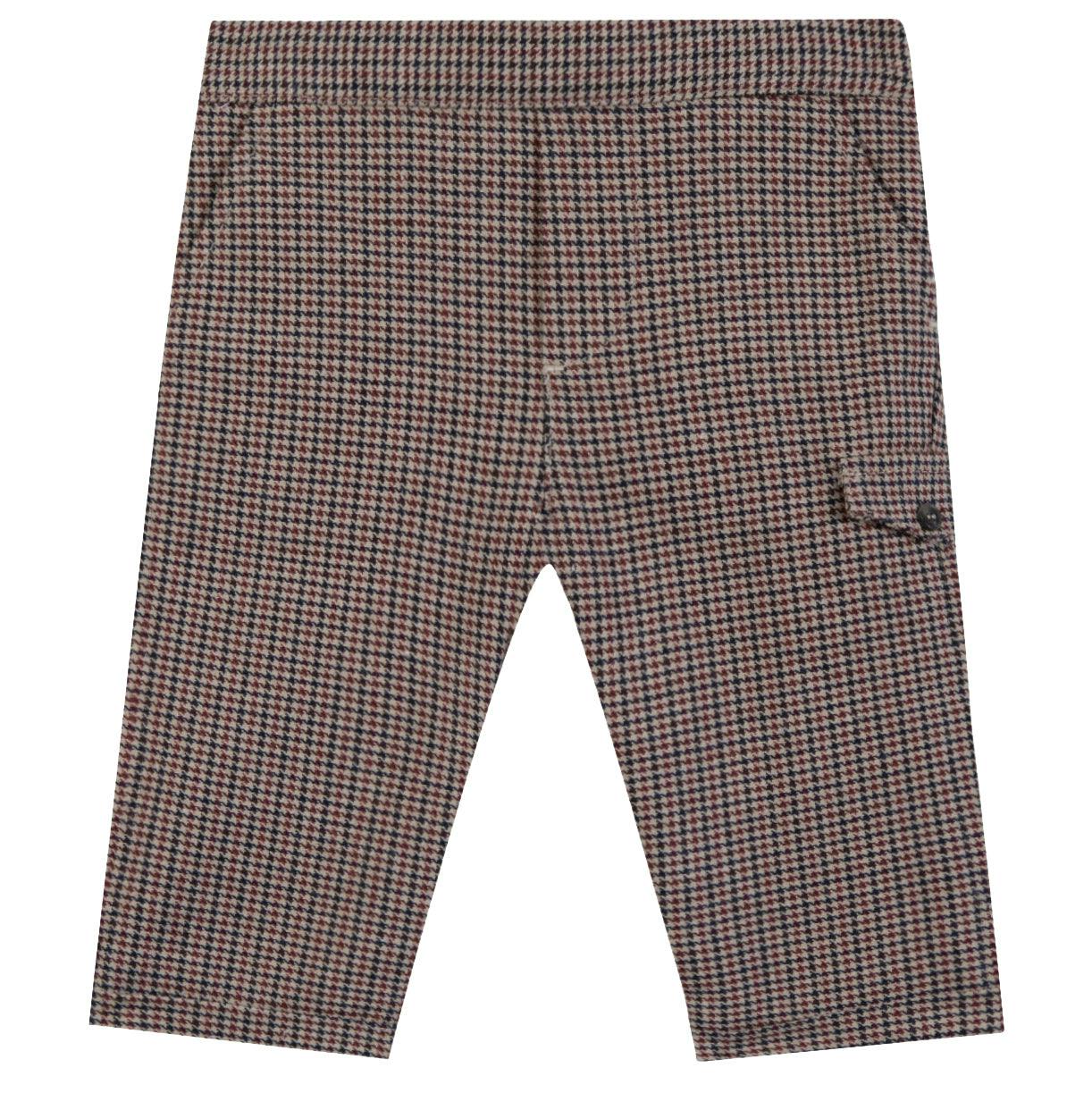 TARTINE ET CHOCOLAT Checked Baby Trousers - Sable