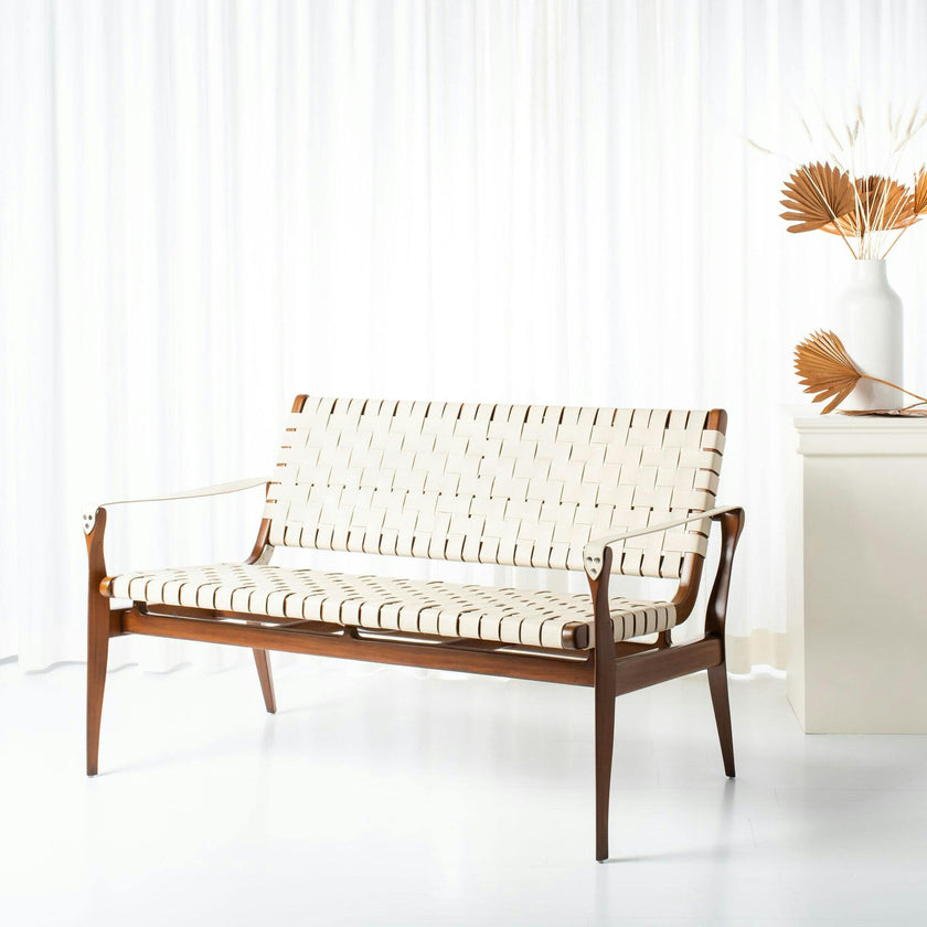 Dilan Leather Loveseat