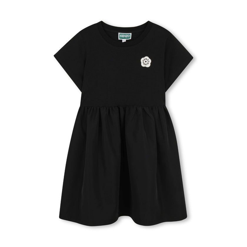 Black Kenzo Flared Dress