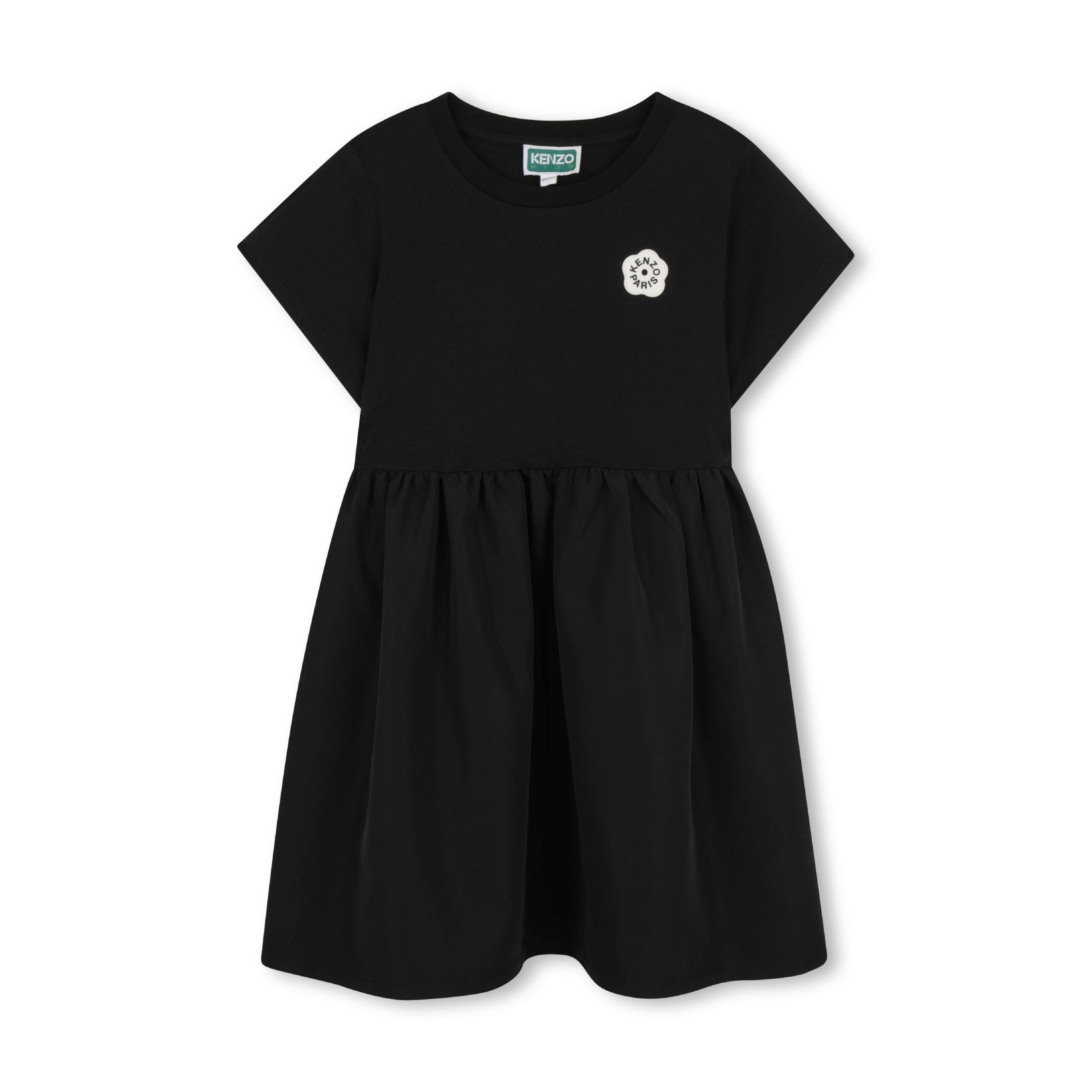 Black Kenzo Flared Dress