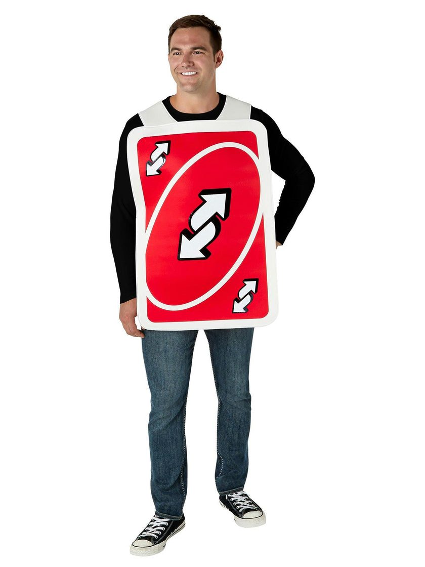 Adult Mattel Uno Reverse Card Costume