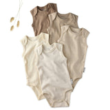 SAM 5-Pack Sleeveless Bodysuits