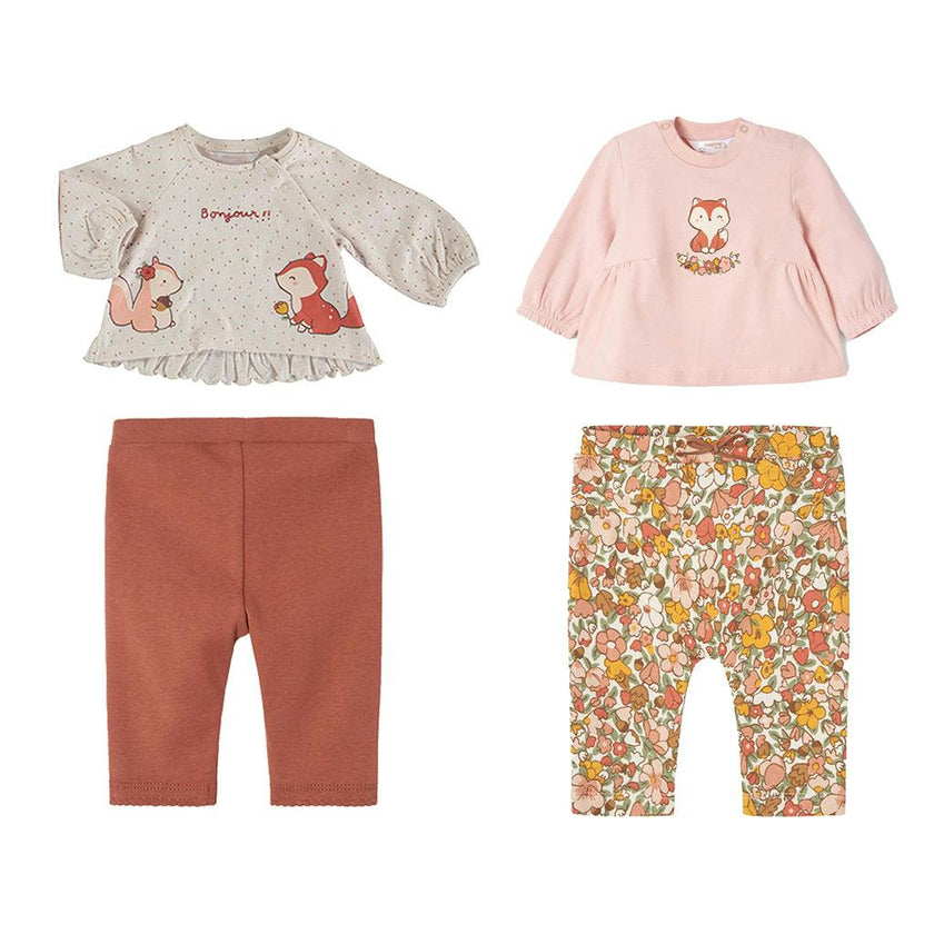 2 T-Shirts and Pants Set