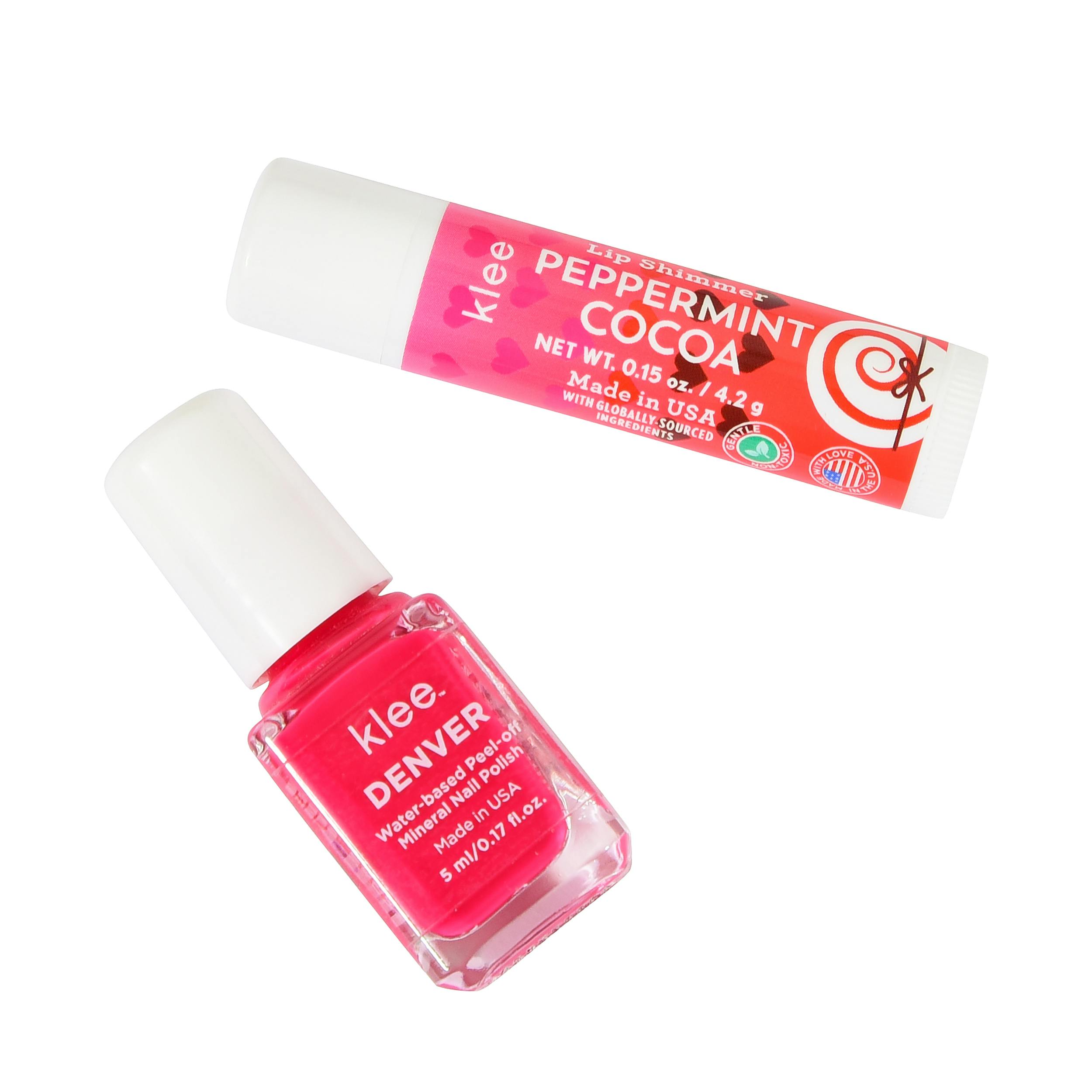 Angels' Grace - Kids' Holiday Nail Polish and Lip Shimmer Set