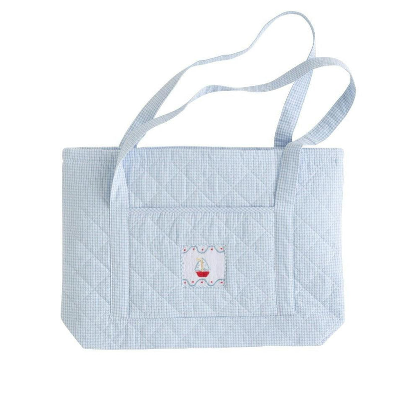 Quilted Luggage - Sailboat