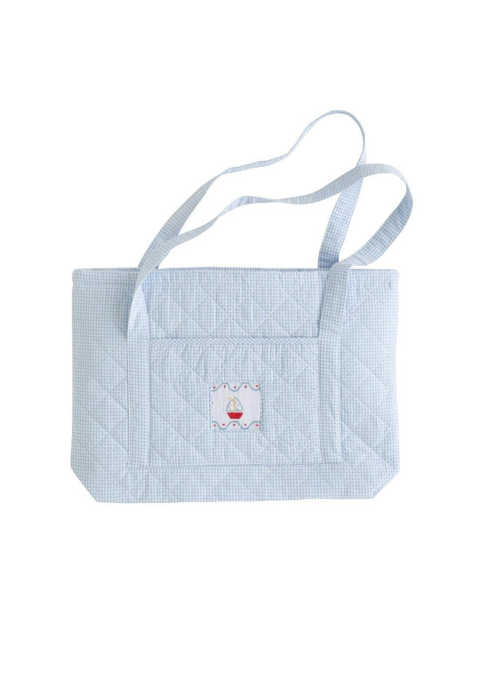 Quilted Luggage - Sailboat