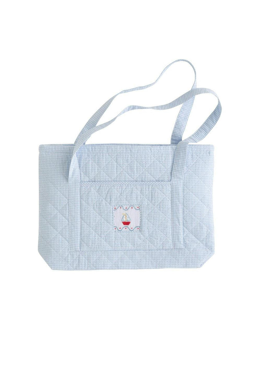 Quilted Luggage - Sailboat