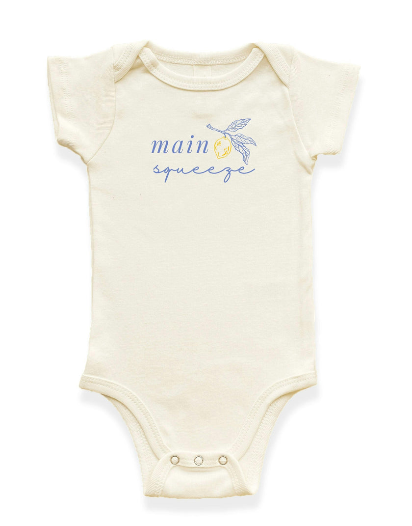 Main Squeeze Organic Cotton Baby Bodysuit