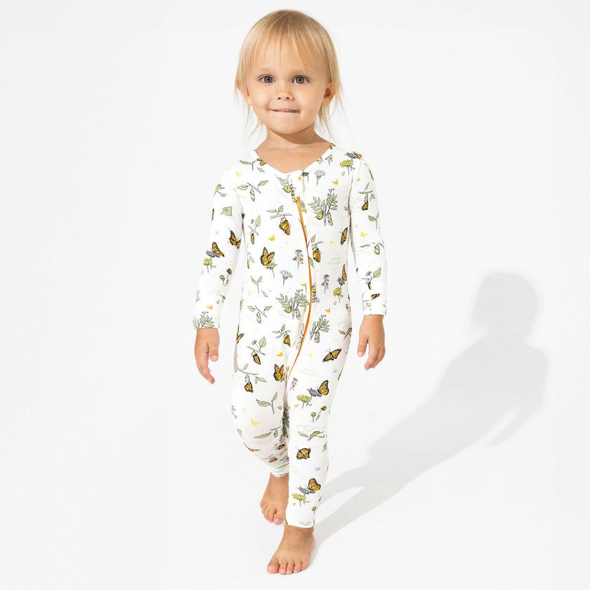Monarch Bamboo Convertible Footie