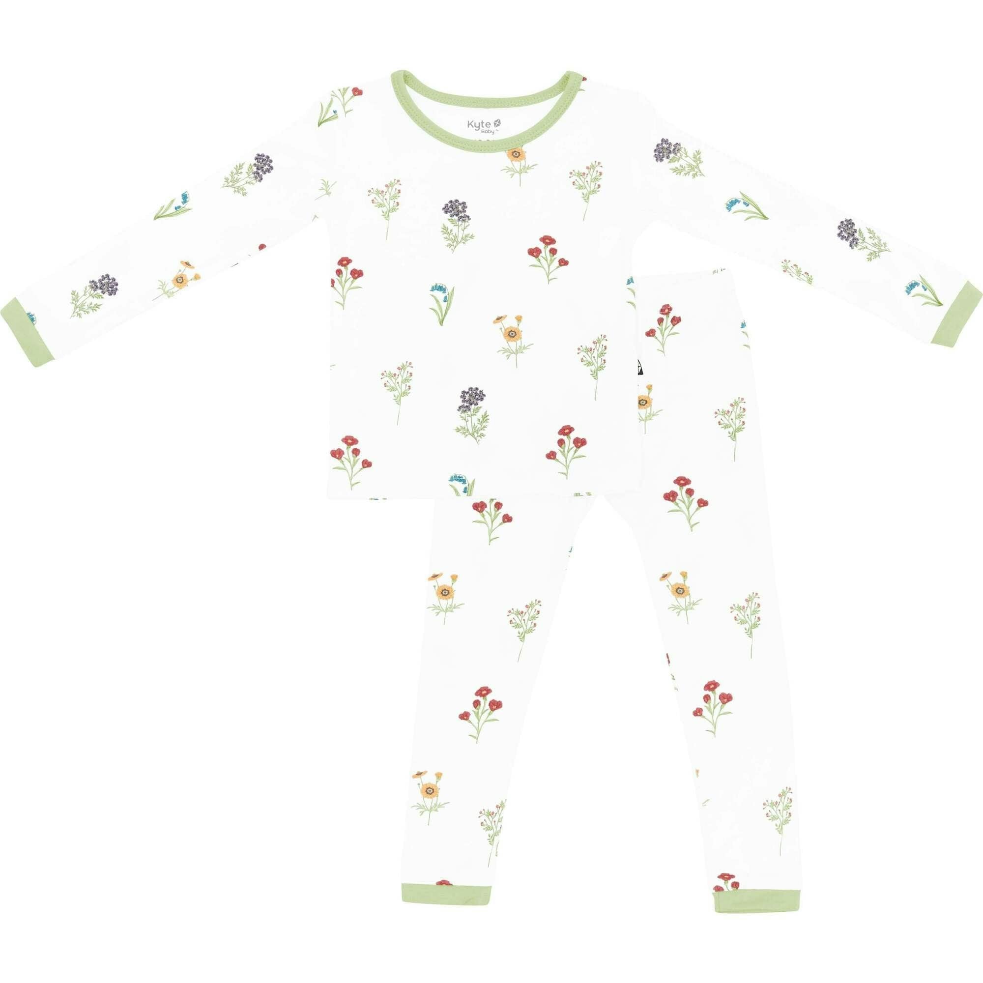 Toddler Pajama Set, Florals