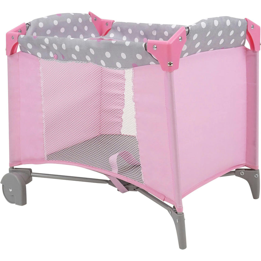 Cotton Candy Pink Doll Play Yard - Pink