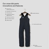 Corbet snow bib pants