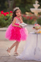 Princess Rosabelle Ruffle Dress - Girls Party Dress