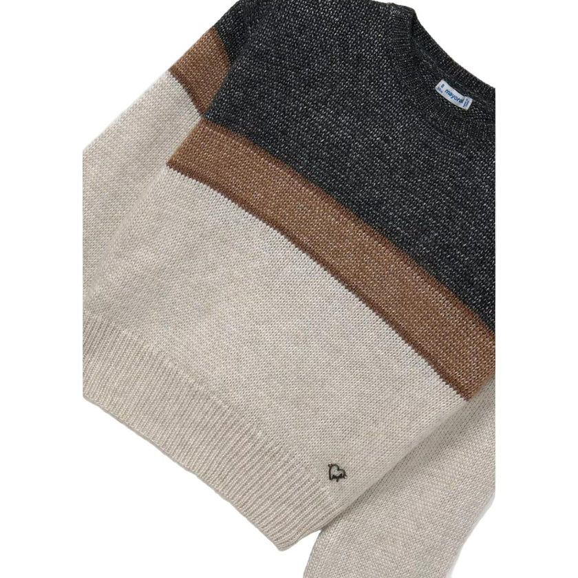 Girl Color Block Sweater