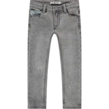 Straight Leg Denim Pants