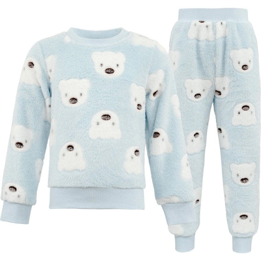 Baby Blue Fuzzy Set