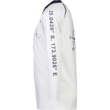 Compass White Long Sleeve Rash Top