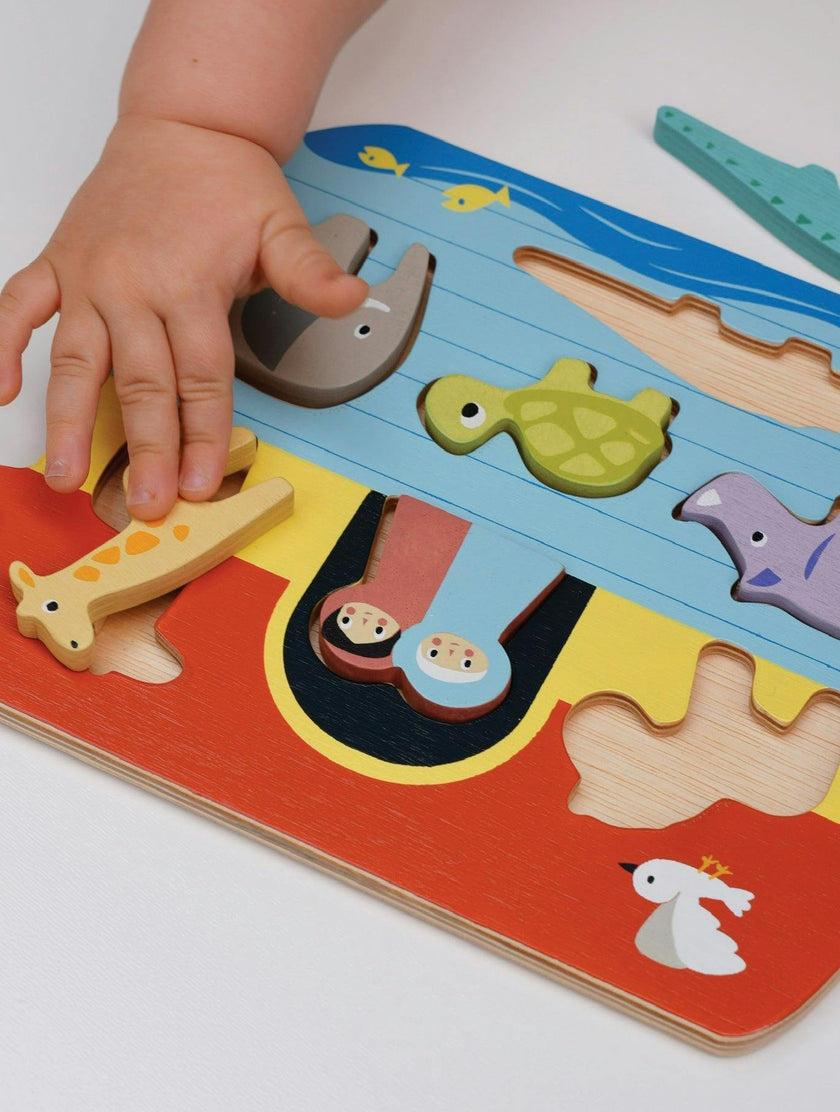 Shape Sorting Ark Tray