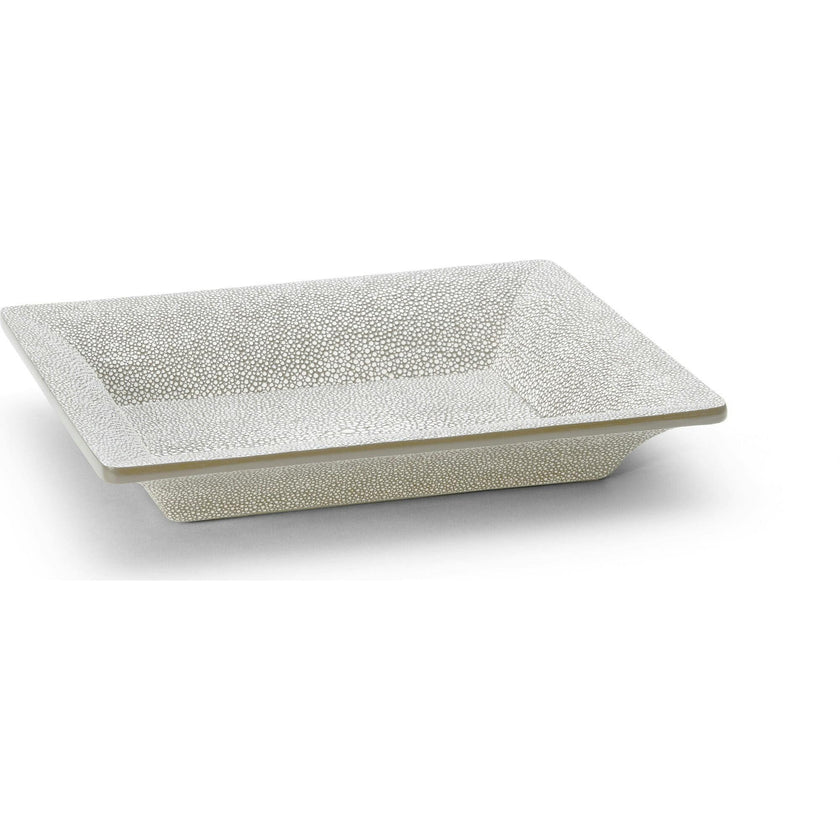 Shagreen Rectangular Vide Poche