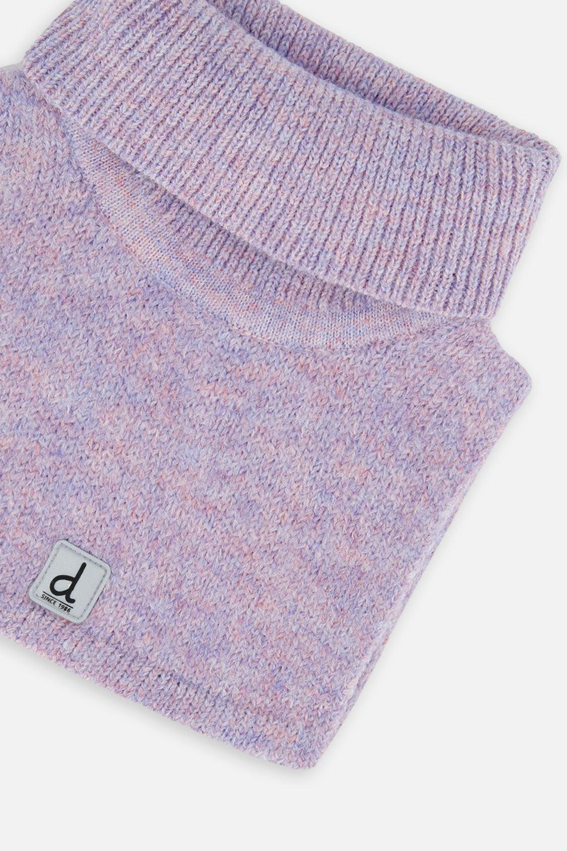 Knit Turtle Neckwarmer Lavender