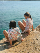 Long Sleeve Rashguard Ruffle Swimsuit | In Bloom