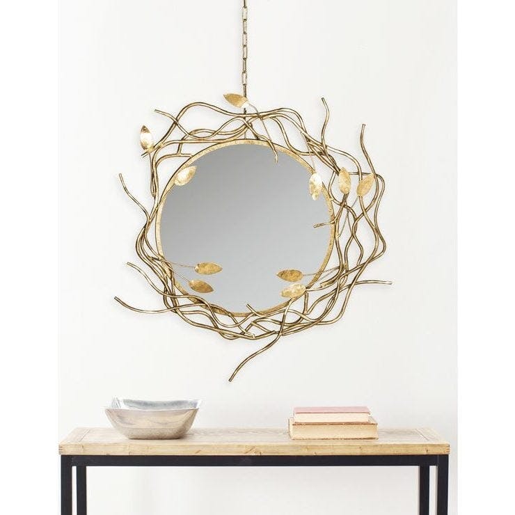 Wreath Mirror