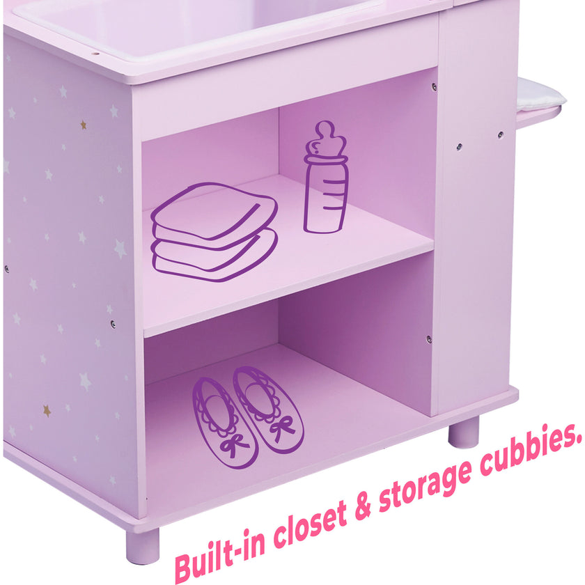 Twinkle Stars 4-in-1 Baby Doll Nursery & Changing Station